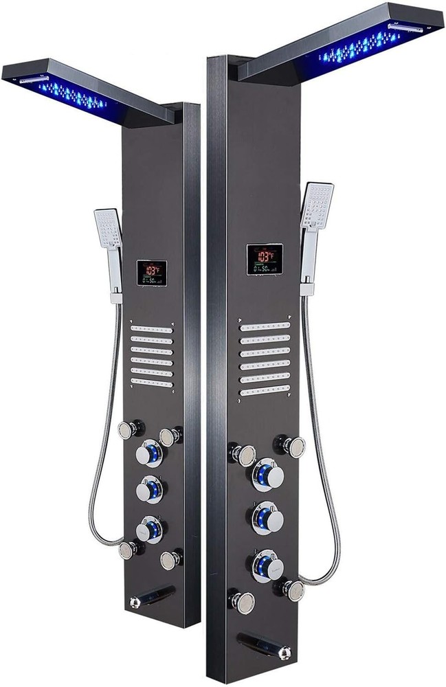 ELLO&ALLO LED Shower Panel Tower System