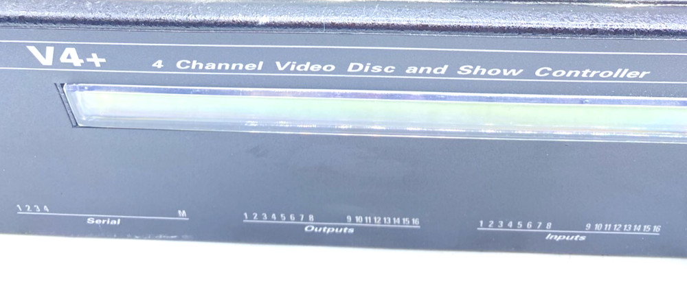 Alcorn McBride V4+ Video Disc and Show Controller 4 Channel Working