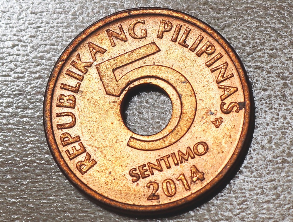 2014 Philippines 5 Sentimos
