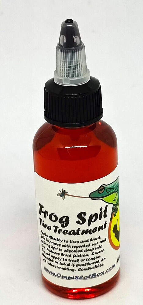 FrogSpit tire and braid treatment.   2 Oz bottle.