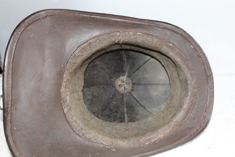 High Eagle John Olson Leather Fire Helmet