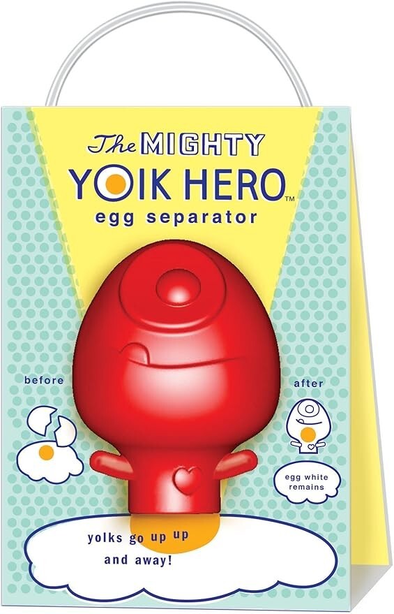 Talisman Designs Yolk Hero Egg Separator Red