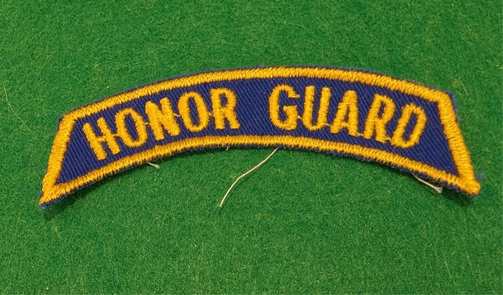 Vintage U.S. Army Honor Guard  -  tab/scroll/arc
