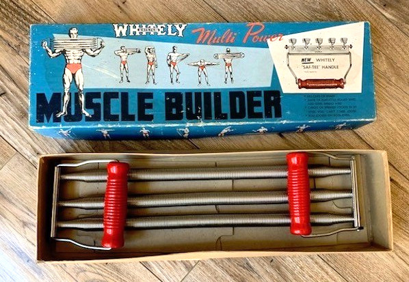 Whitely Chest Pull | Muscle Builder | Good Original Box | Previously Owned