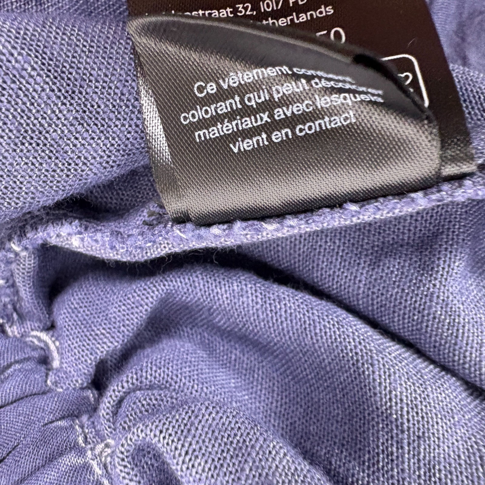 Free People Mariella Pull On Shorts Womens Sz S Navy Blue Eyelet Hem Rope Tie