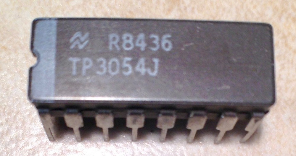 National TP3054J TP3054 CODEC Interface - NOS