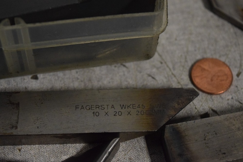 Fagersta Seco Blank Tool Bits Lot