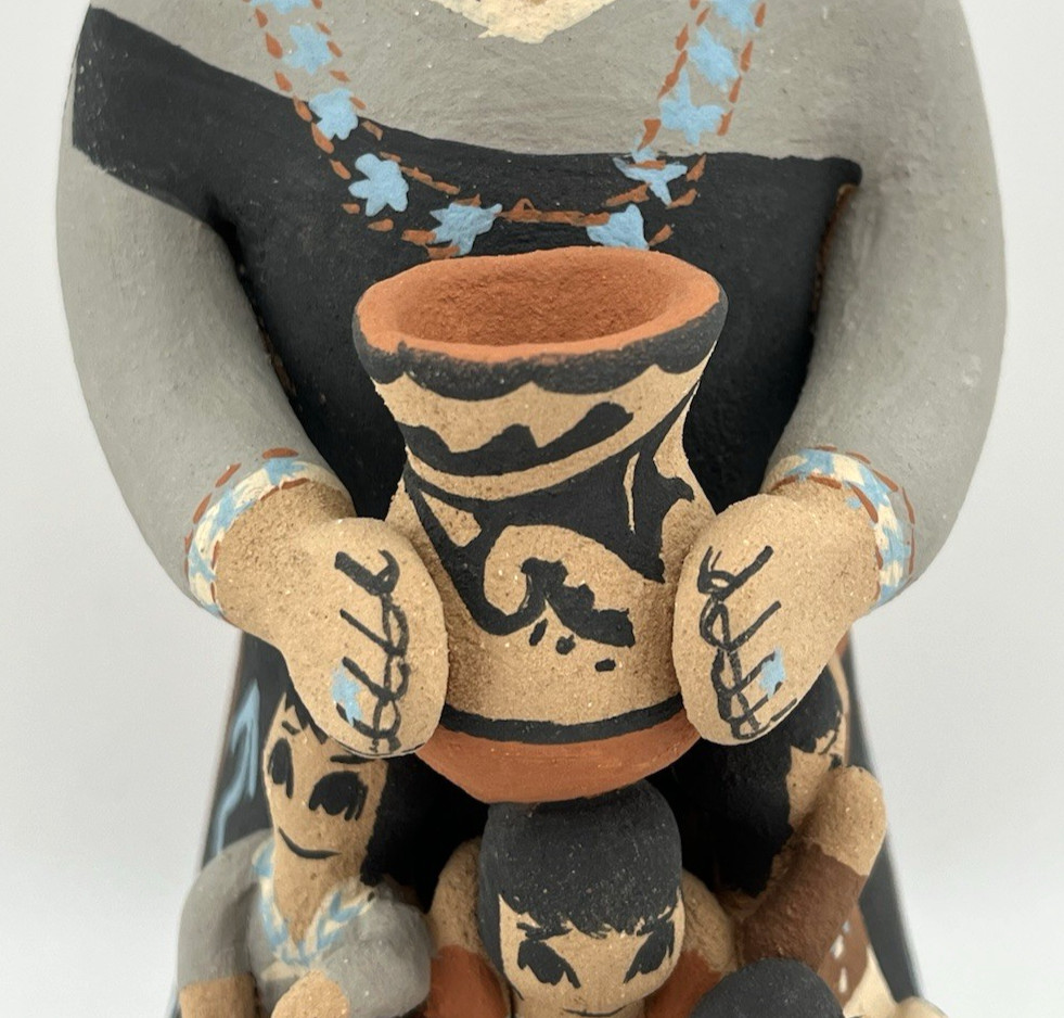 Jemez Pueblo Storyteller by Sabaquie – Southwest Native American