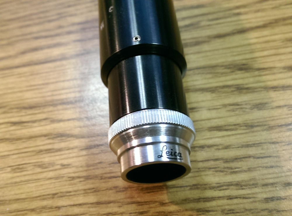 Leica 48MM 0.08 C-mount Video Camera Microscope Lens Variable