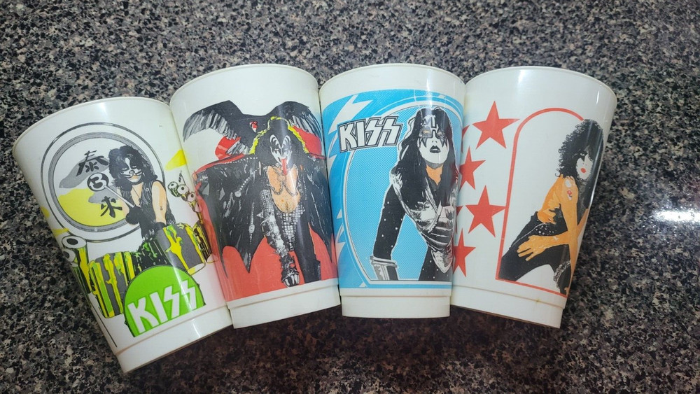 KISS Vintage 1978--Majik Market Cups-1-4