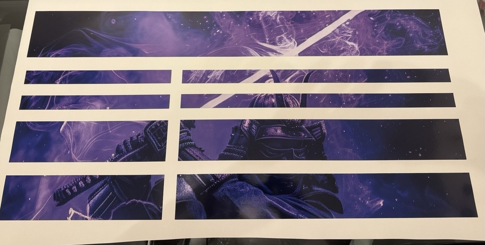 Tool Box Graphics /Decals Fits 40" Snap ON Tool Box Split Drawer Bottom, Top lid