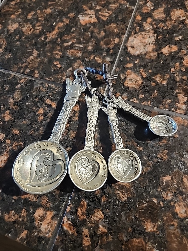 Ganz 4 Piece Measuring Spoon Set - Angels.