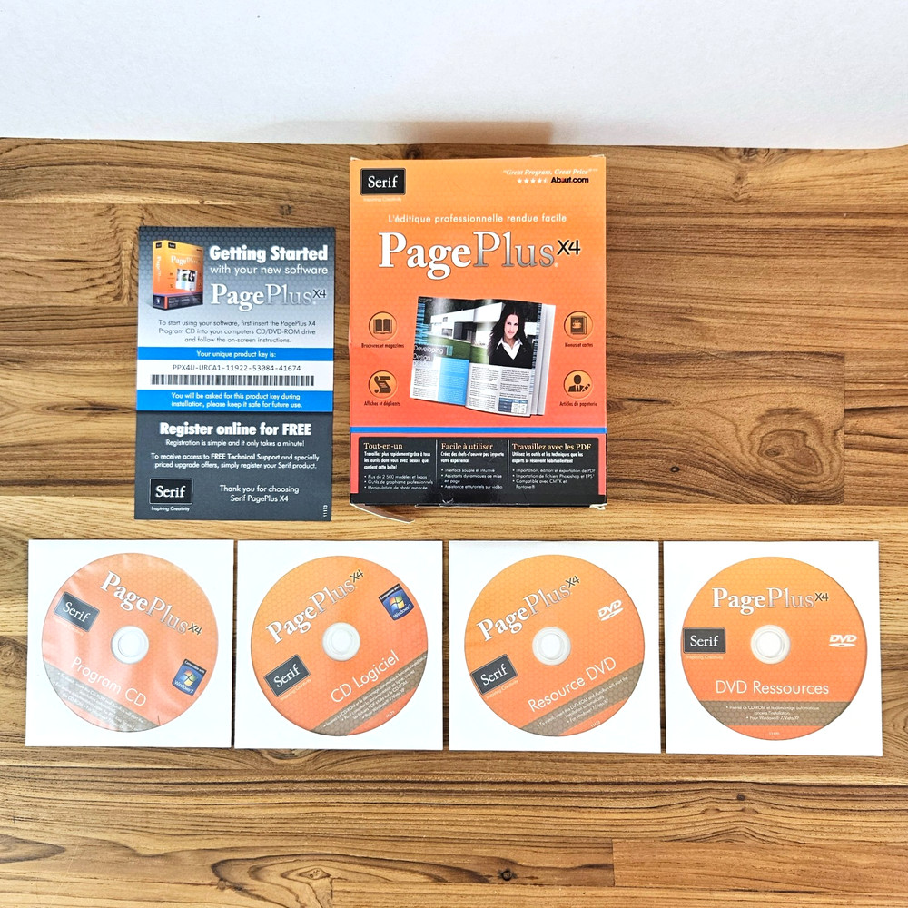 Serif Page Plus X4 Desktop Publishing Software for Windows