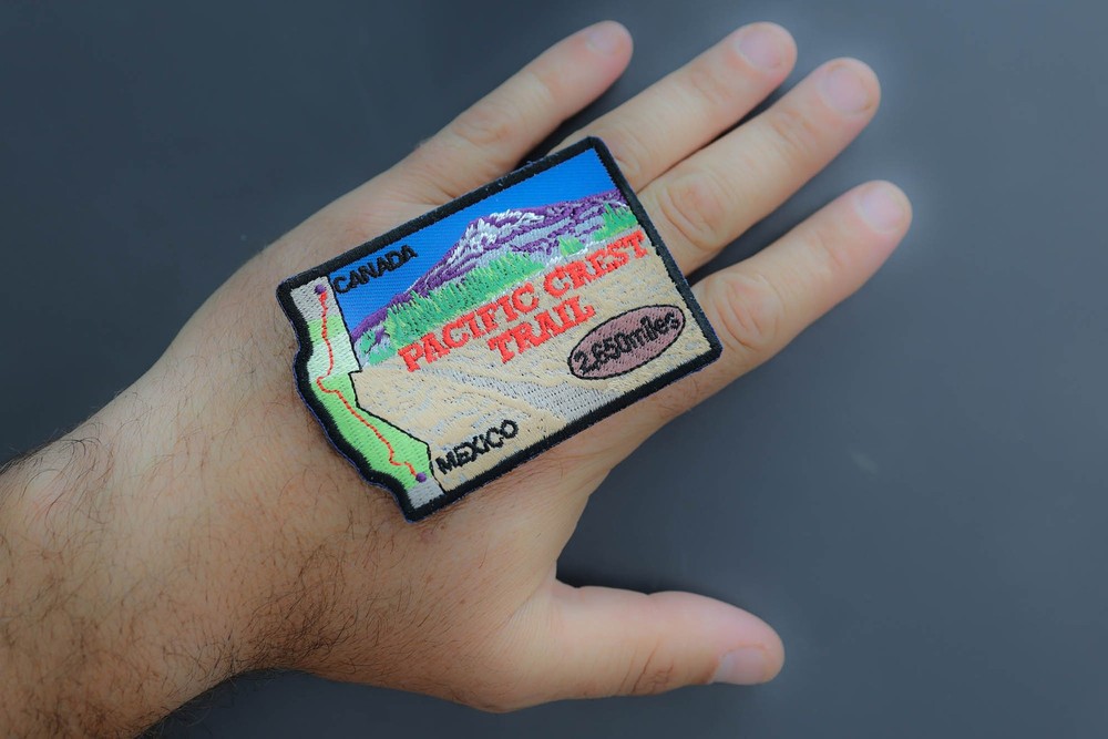 Pacific Crest Trail Patch- 3.5x3.5 inch - P7973