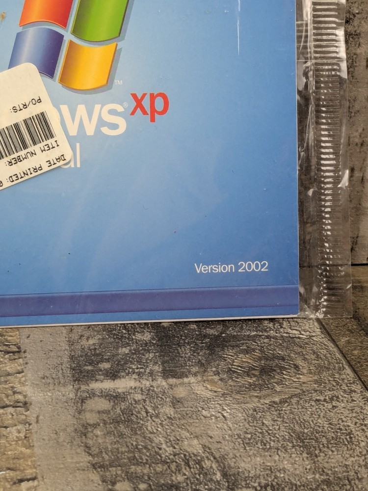 Microsoft Windows XP Professional Version 2002 OEM Software NEW For Omni Tech PC