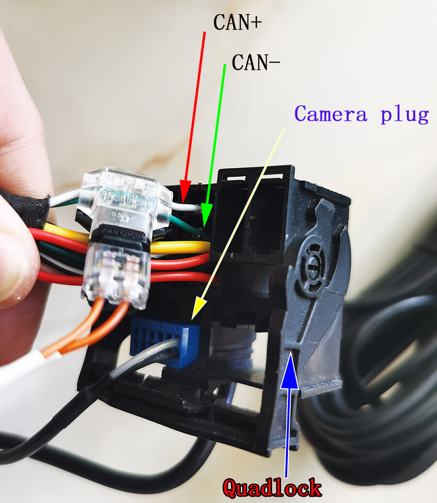 Flip camera Dynamic parking Golf/6/7 GTI Polo EOS Beetle PassatCC RCD330 plus