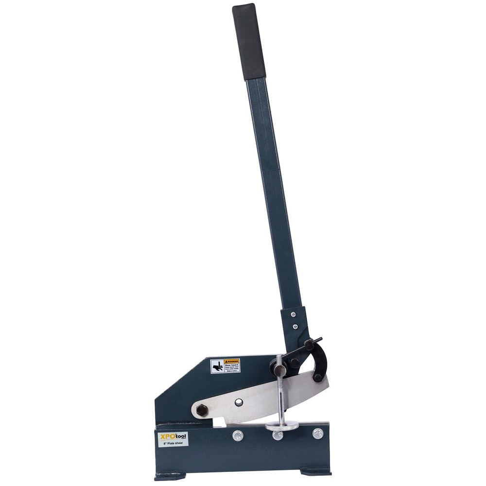 8'' Industrial Sheet Metal Plate Shear, Solid Construction, High Precision