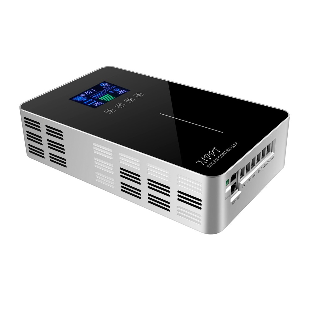 100A MPPT Solar Charge Controller 12V 24V 48V Battery Regulator Touch Screen