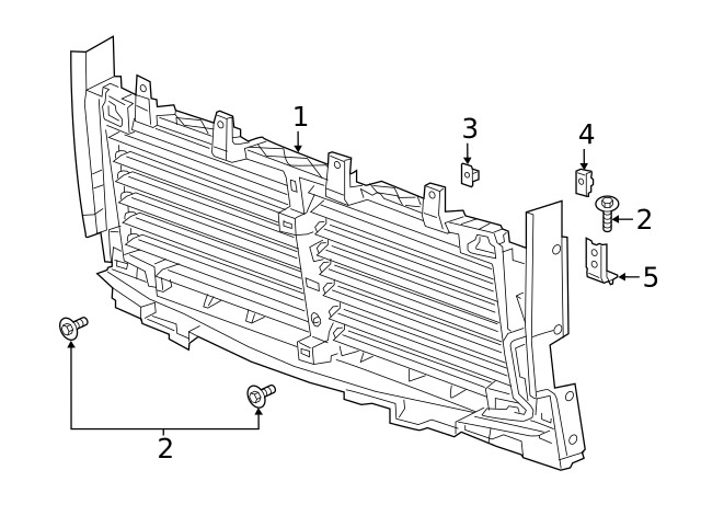 Genuine GM Shutter 85819960