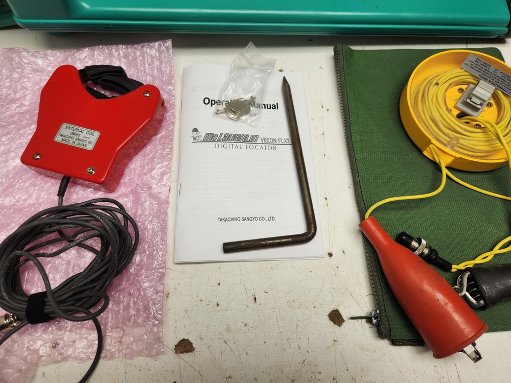 Vermeer McLaughlin Verifier Vision FLX2 Utility Cable Wire Pipe Locator