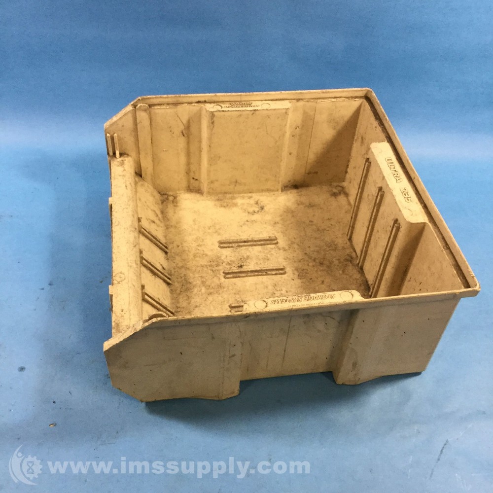 Quantum Storage Systems Ultra 235 Plastic Stacking Storage Bin USIP