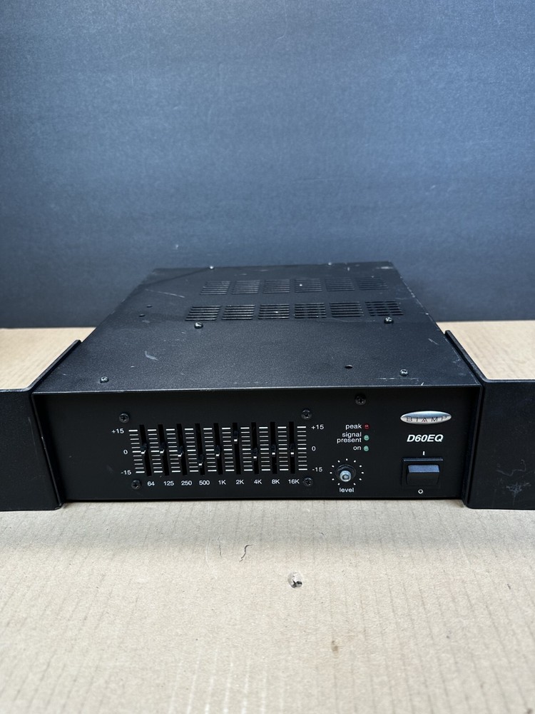 Biamp Advantage Amplifier Equalizer D60EQ Works Ships Fast!!!