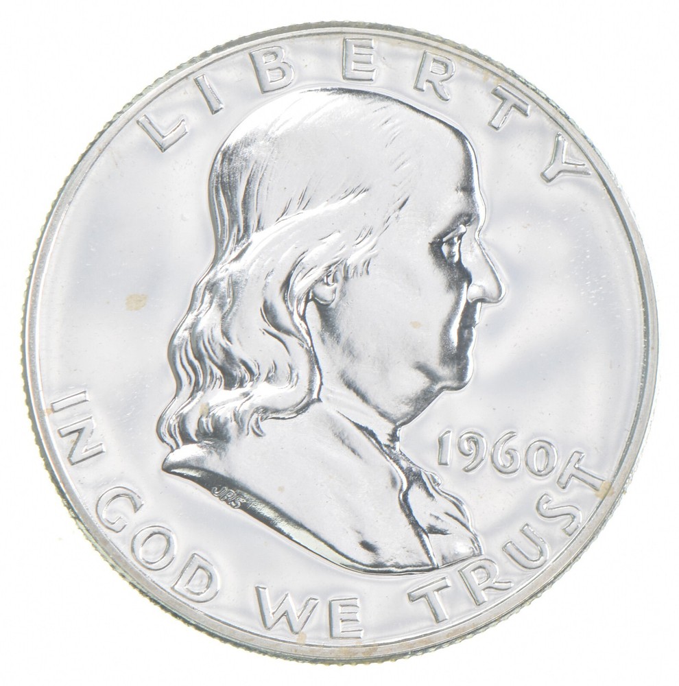 1960 Proof Franklin Half Dollar