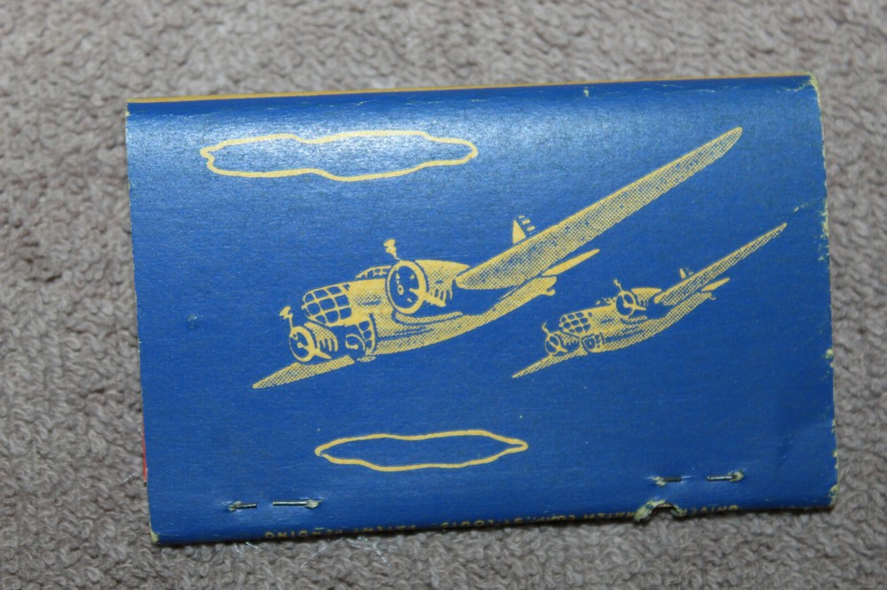 Original WW2 U.S. AAF Technical School Chanute Field, ILL. Full Match Pack