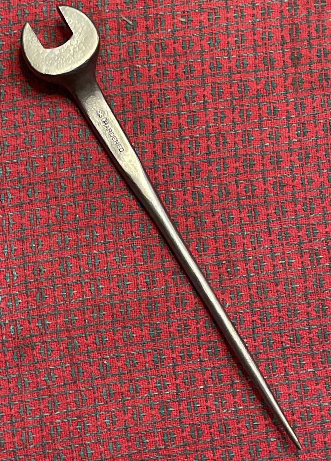 Vintage Small Spud Wrench J H Williams Early 11/16" 🇺🇸 Diamond Logo Hardened
