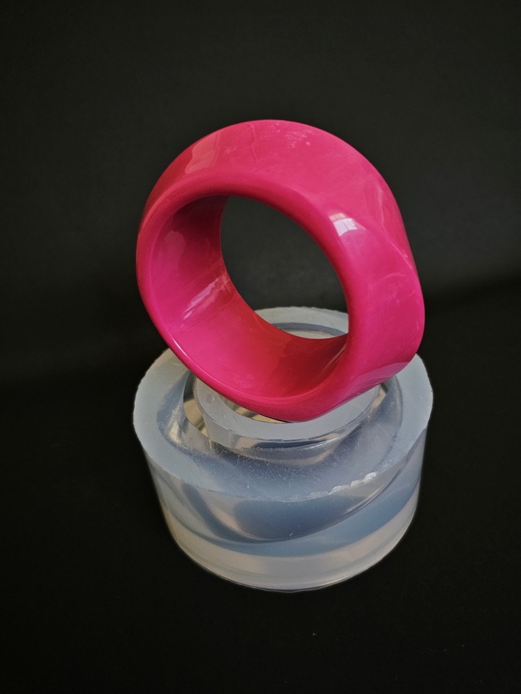 TWISTED BRACELET CLEAR SILICONE MOLD, UNIQUE SHAPE BRACELET