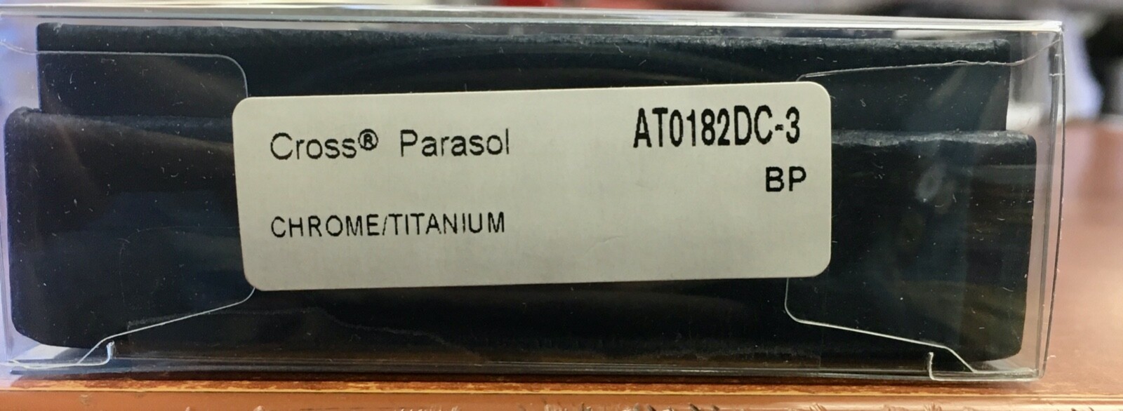 Cross Parasol Chrome and Titanium Twist Ballpoint Pen -- DAMAGED PACKAGING