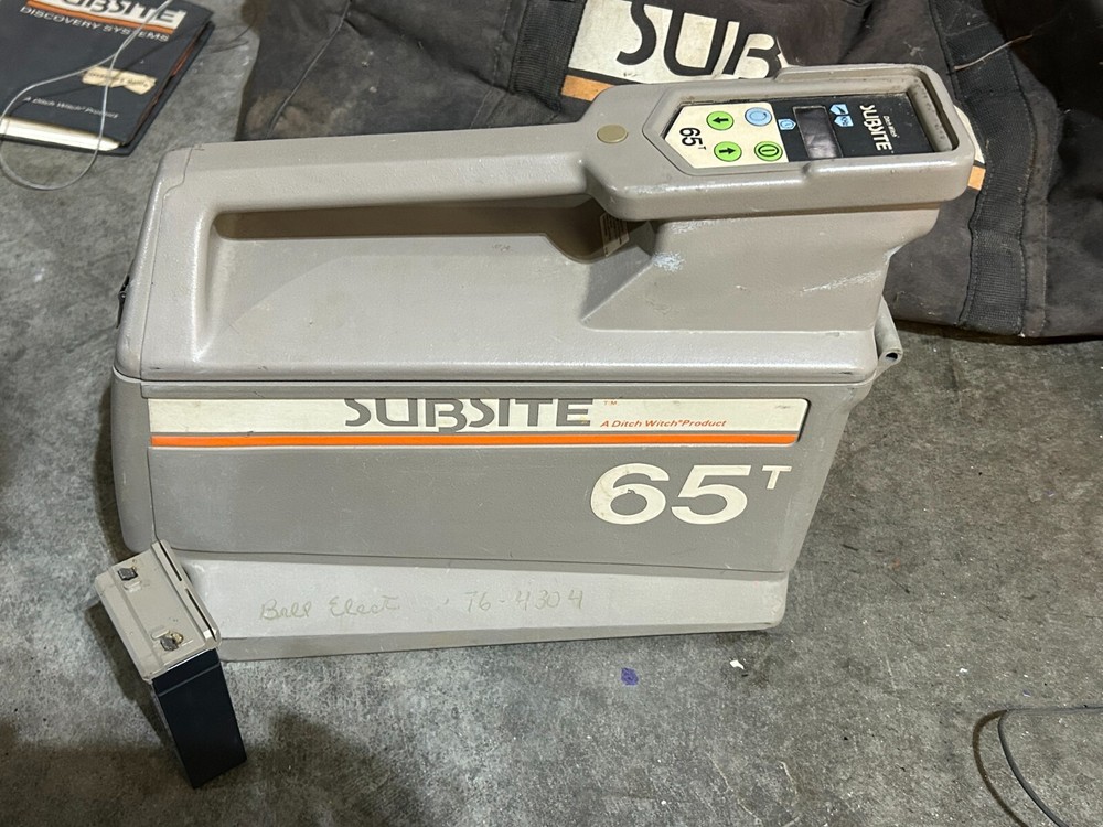 SUBSITE Ditch Witch SYSTEM Series 65T Pipe Cable Subsurface Locator Receiver