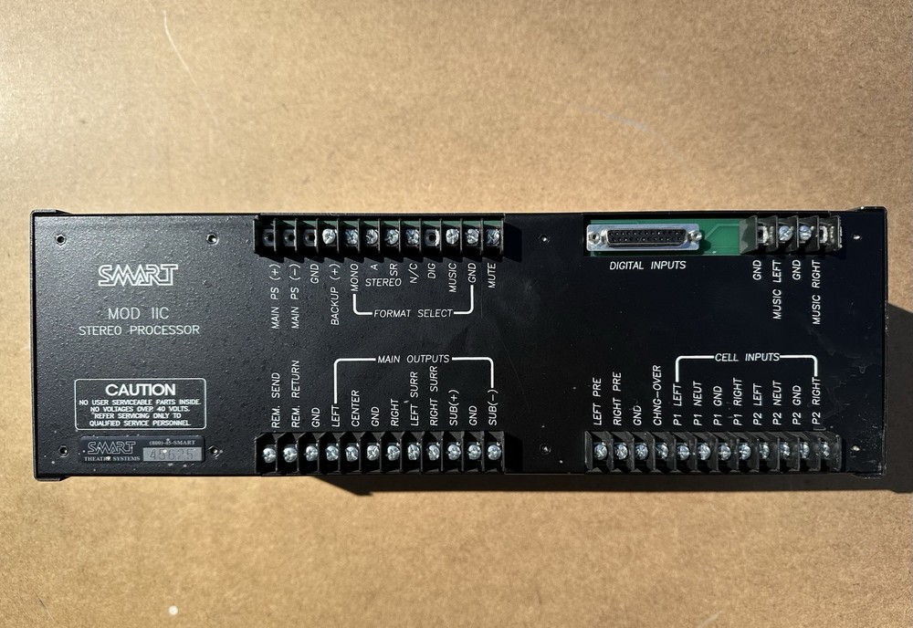 SMART/DOLBY Optical Stereo Processor MOD II-C
