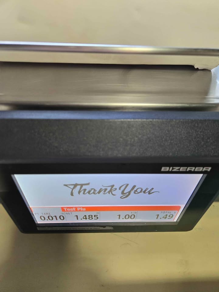 Bizerba XC 100 CE Touchscreen Retail Scale w Printer POS Touch Screen- READ