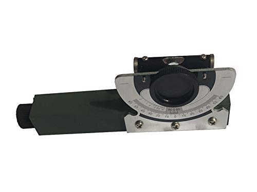 Topographic Abney Hand Level Minute Degree Clinometer
