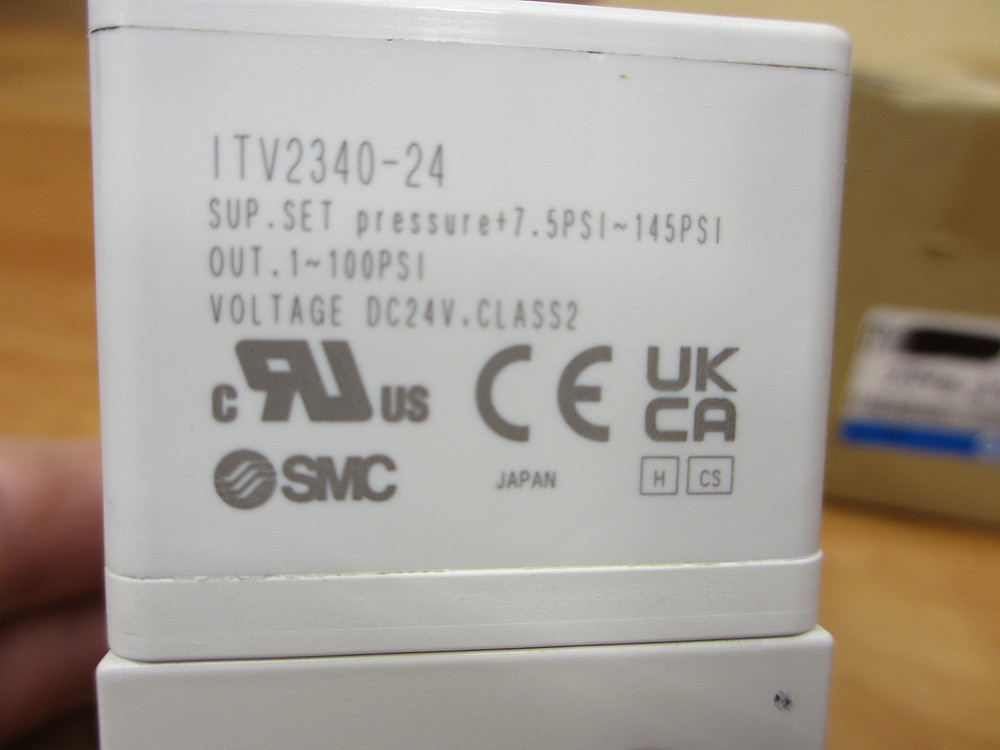 SMC ITV2340-24 *USED* Regulator Electro-Pneumatic KLJ