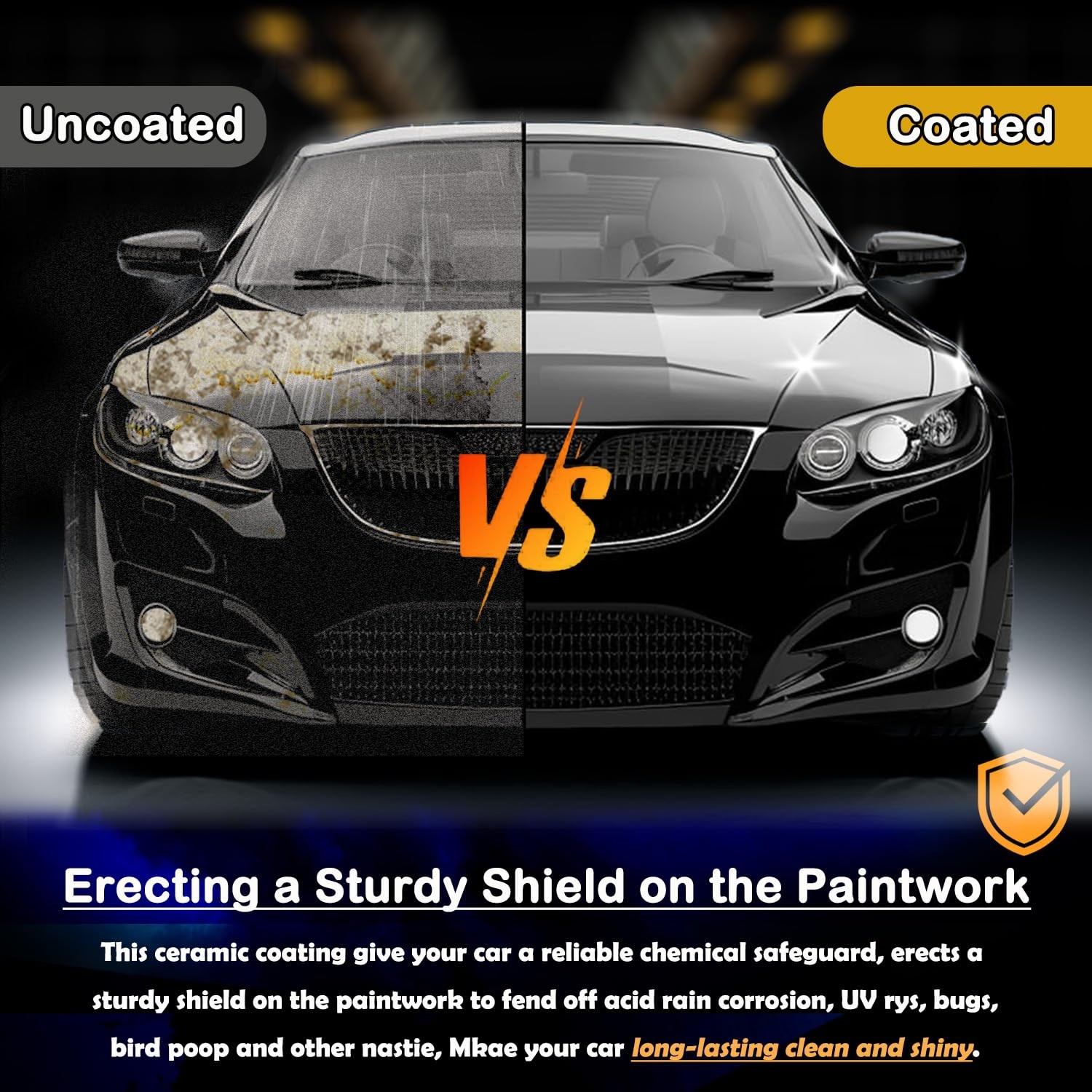 Quick Effect Coating Agent, Ceramic Coating Spray for Car Wax Polish Paint Scrat