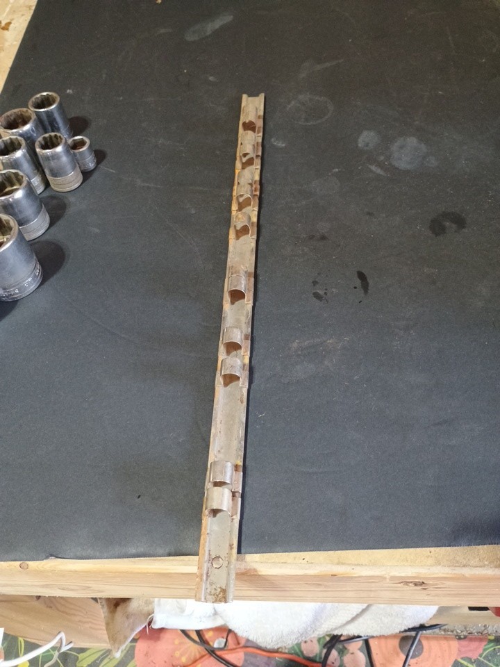 1/2" Drive Socket Carry Rack Rail Set