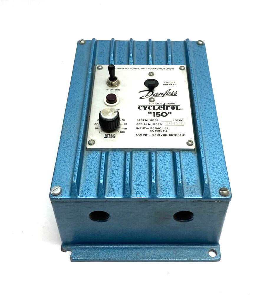 Danfoss 150300 Cycletrol "150" Surface Mount Motor Speed Controller BROKEN MOUNT