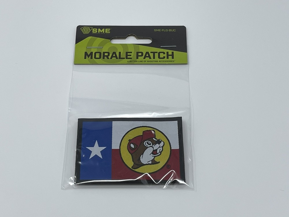 SME Buc-ee’s Bucees Morale Patch Hook And Loop Texas Flag SME-FLG-BUC