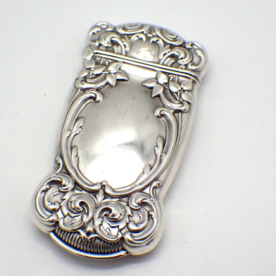 Ornate Match Safe Box Gorham Sterling Silver No Mono