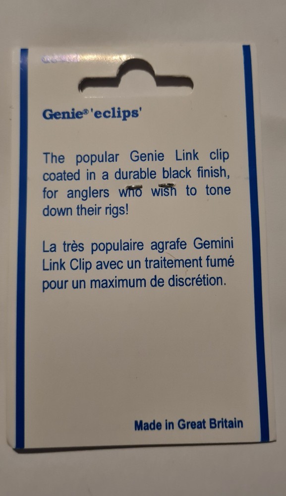 GEMINI TACKLE 8 GENIE ECLIPS RIG SYSTEM