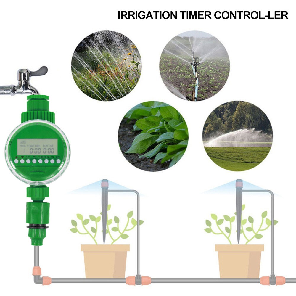 NEW Watering Timer Digital LCD Automatic Water Timer Timer for Garden
