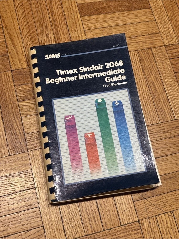 Timex Sinclair 2068 SAMS Beginner Intermediate & Advanced Guide Books