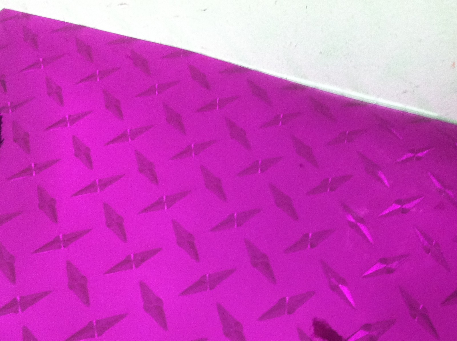 Diamond Plate Sign Vinyl, Choose Color and Size, 12 and 24 inch wide rolls