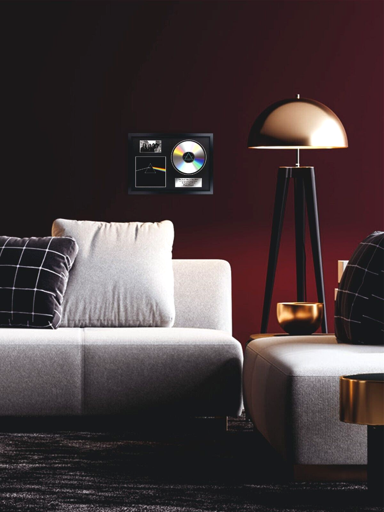 Kiss – Destroyer / Memorabilia / Souvenir in black frame / Rock / interior decor