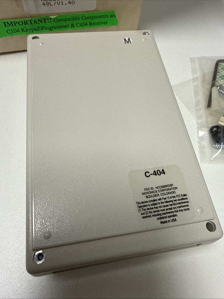 Inovonics C-404 C404 Supervised Wireless Four Channel Receiver