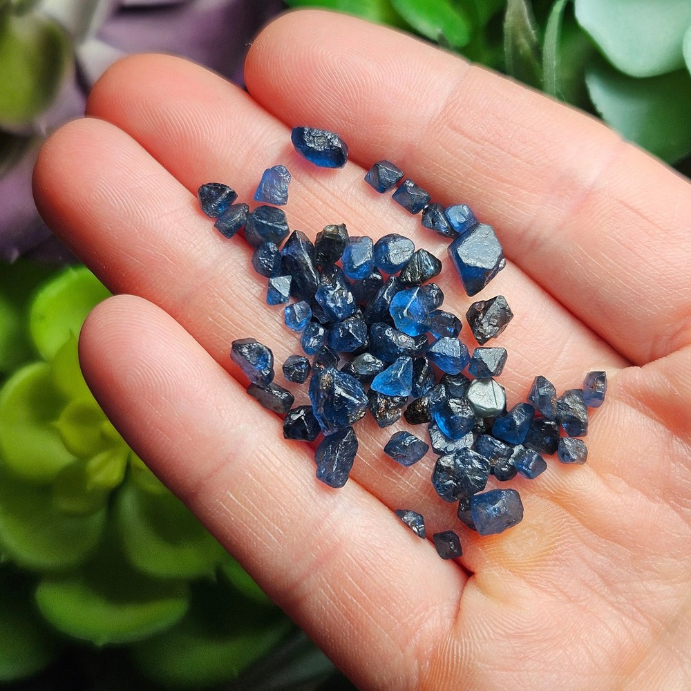 Blue Spinel Crystal