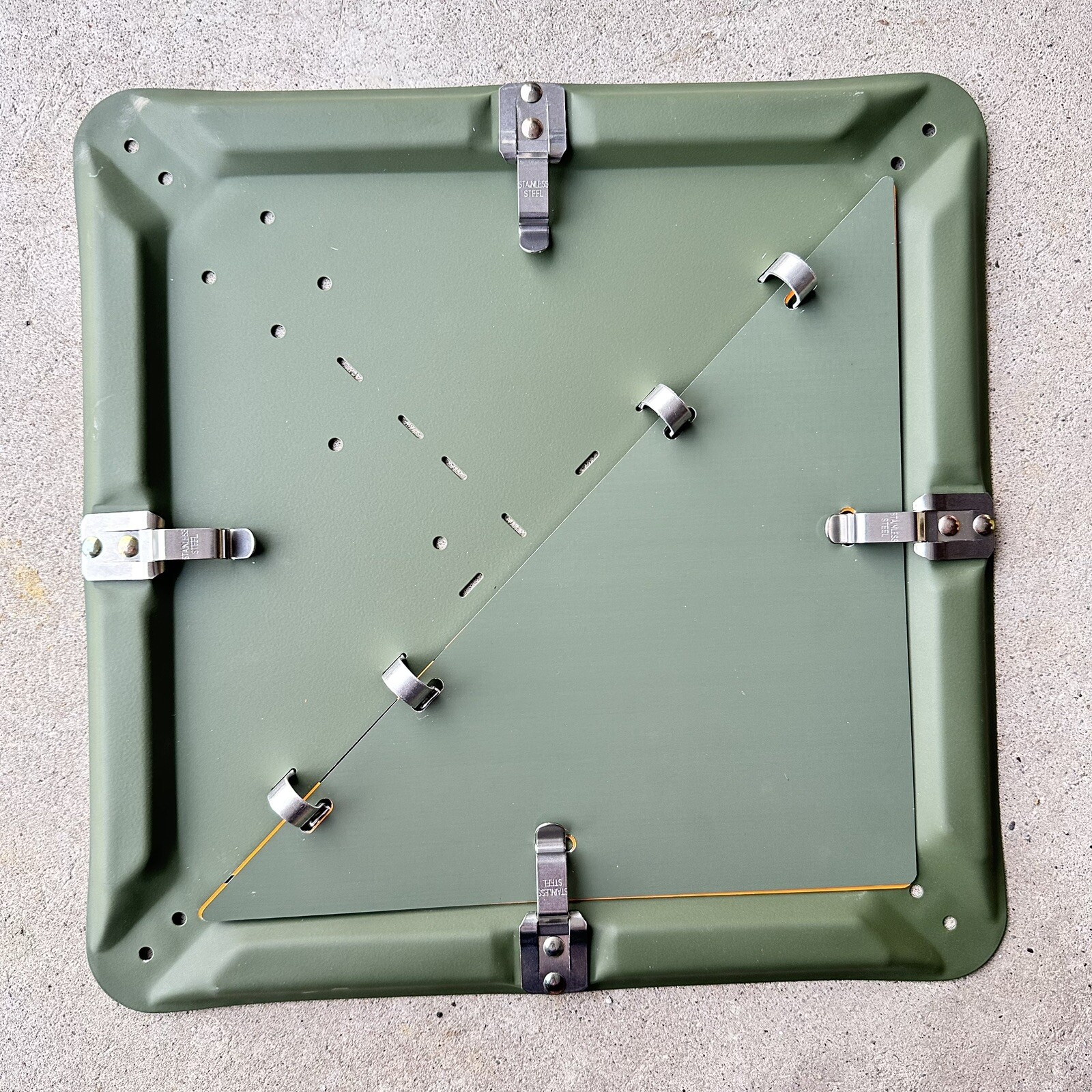 18.5” Full Metal EXPLOSIVES 1.3C US Military Placard Ordinance Truck Hazard Sign