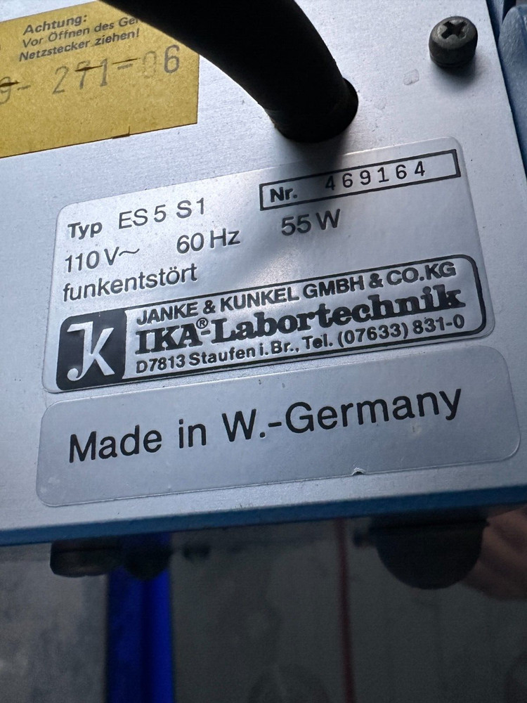 Ikamag EOA 9 Multipoint Stirrer W/ Ika-Werk ES5 Controller